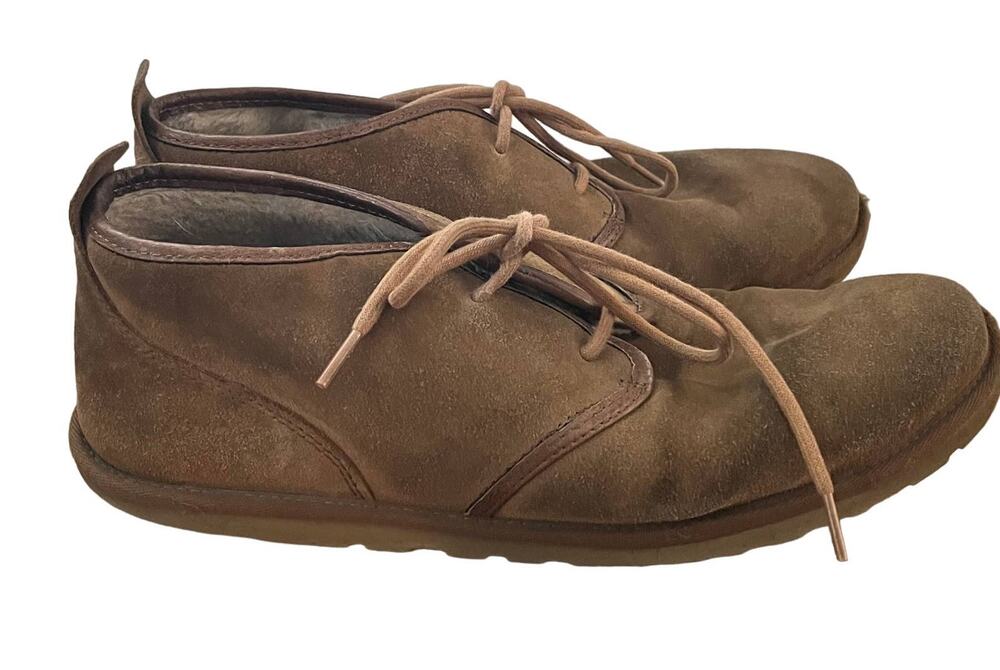 UGG Maksim Chukka Boots Sz 12 Brown Suede Shearling